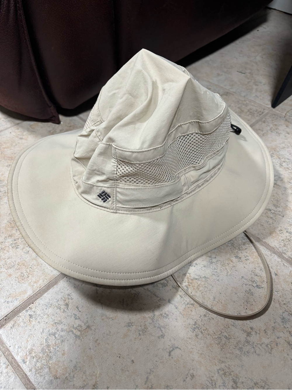 Columbia Light Beige Ventilated Boonie Hat